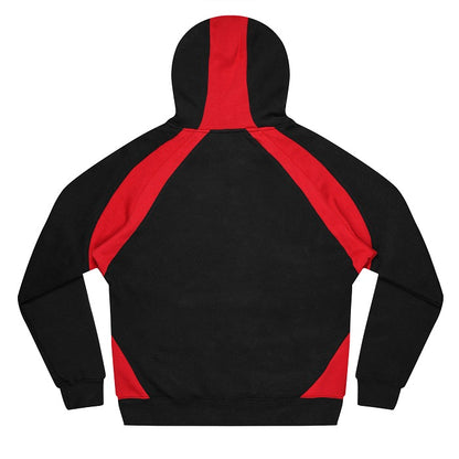 Aussie Pacific N1509 Huxley Mens Hoodies black and red back view