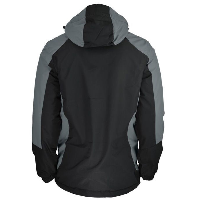 Aussie Pacific N1518 Napier Mens Jacket, rear view, black grey