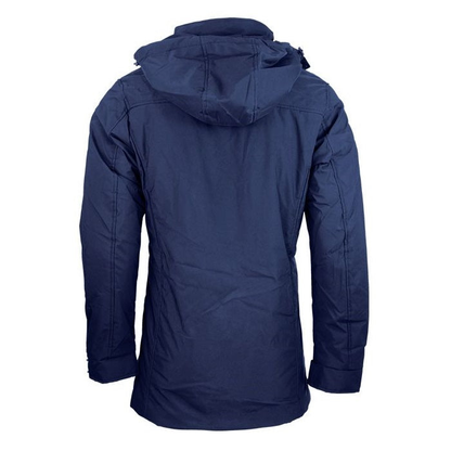 Aussie Pacific N1519 Parklands Mens Jacket, navy, rear view