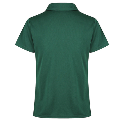 Aussie Pacific N2307 Botany Ladies Polo, bottle green, rear view