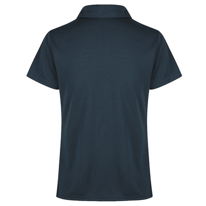 Aussie Pacific N2307 Botany Ladies Polo, navy blue, rear view