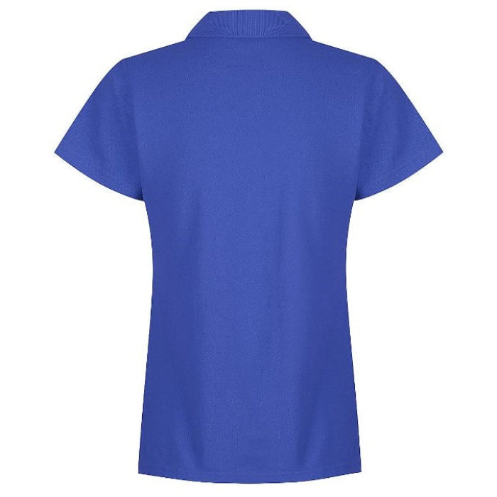 Aussie Pacific N2312 Hunter Ladies Polo royal blue, rear view
