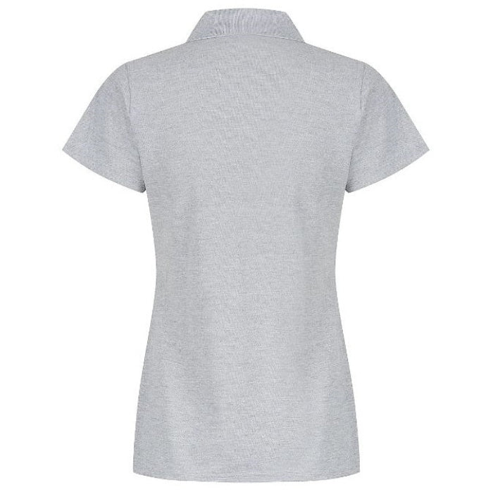 Aussie Pacific N2312 Hunter Ladies Polo, grey marle rear view