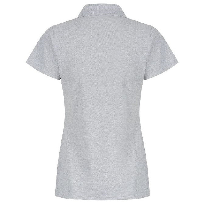 Aussie Pacific N2312 Hunter Ladies Polo, grey marle, rear view