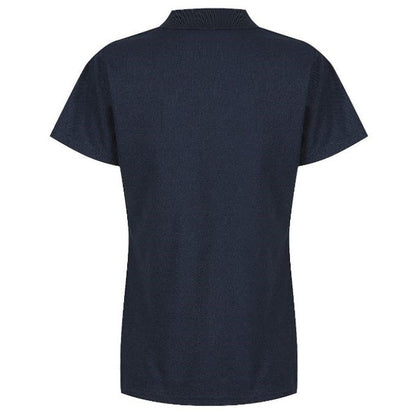 Aussie Pacific N2312 Hunter Ladies Polo navy rear view