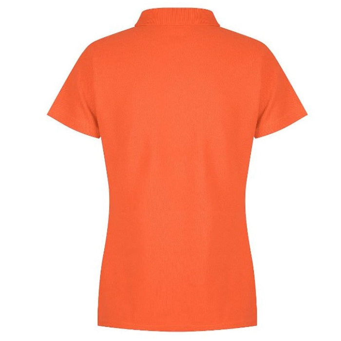 Aussie Pacific N2312 Hunter Ladies Polo orange rear view
