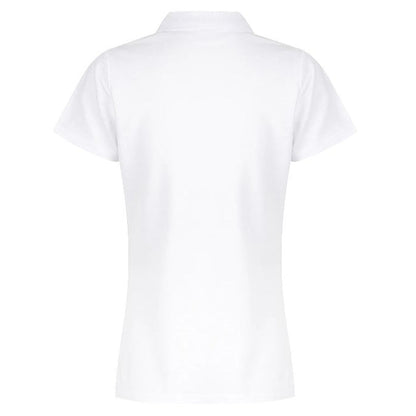Aussie Pacific N2312 Hunter Ladies Polo,  white, rear view