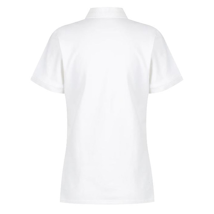 Aussie Pacific N2315 Claremont Ladies Polo, white, rear view