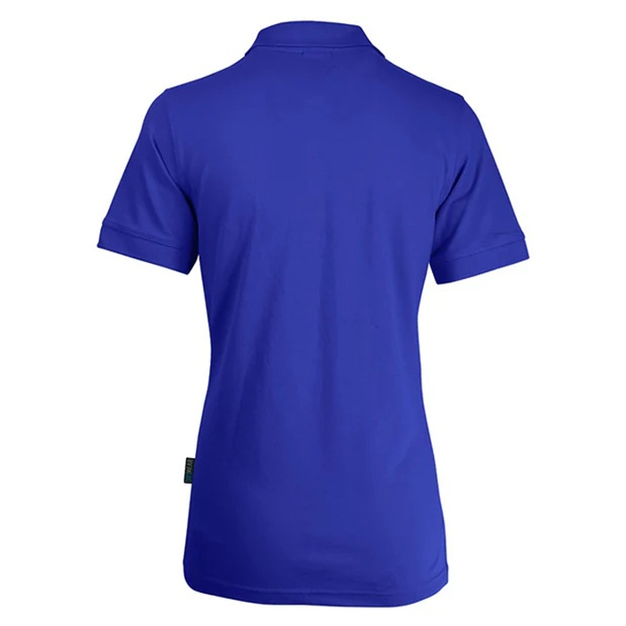 Aussie Pacific N2315 Claremont Ladies Polo, royal blue, rear view