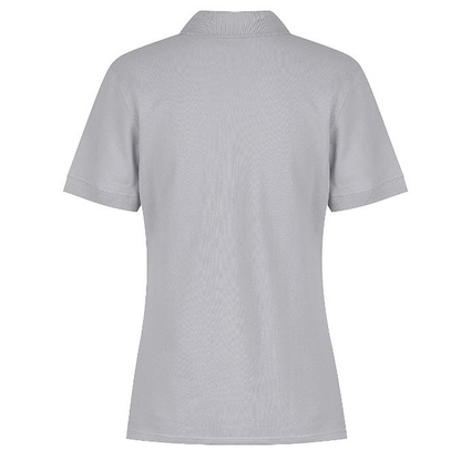 Silver, back view, Aussie Pacific N2315 Claremont Ladies Polo