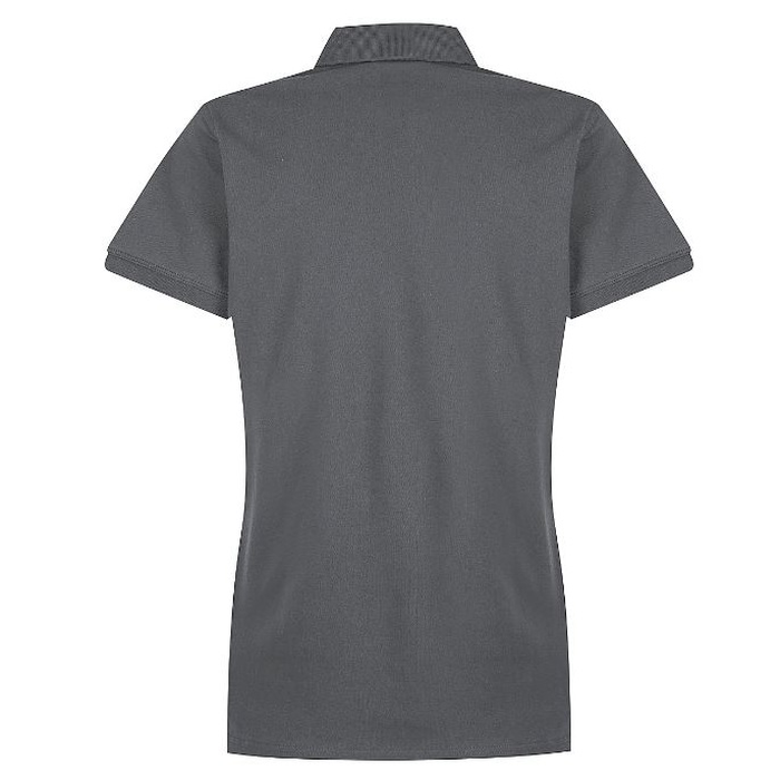 Slate grey, rear view, Aussie Pacific N2315 Claremont Ladies Polo