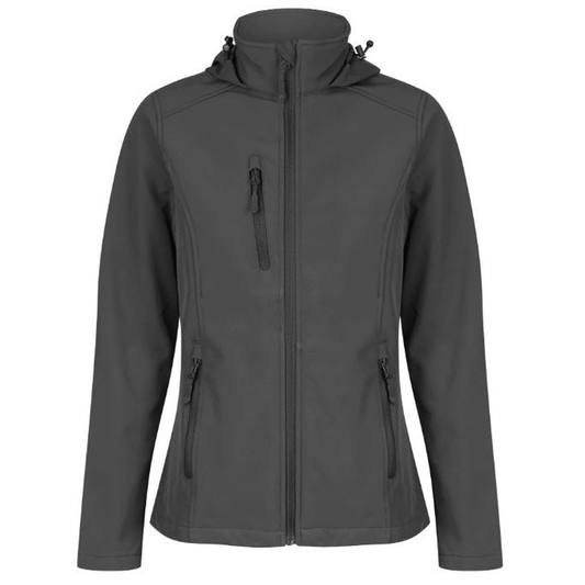 Aussie Pacific N2513 Olympus Lady Jackets, front view, grey, water repellant