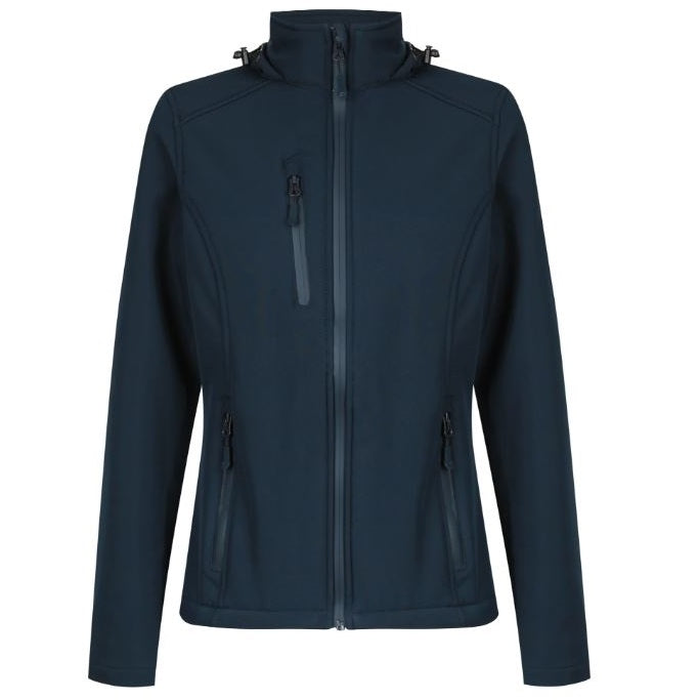 Womens navy blue, sleek design, Aussie Pacific N2513 Olympus Lady Jackets, front view
