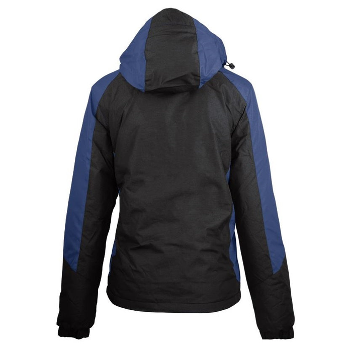 Aussie Pacific N2518 Napier Ladies Jacket, rear view, black and blue