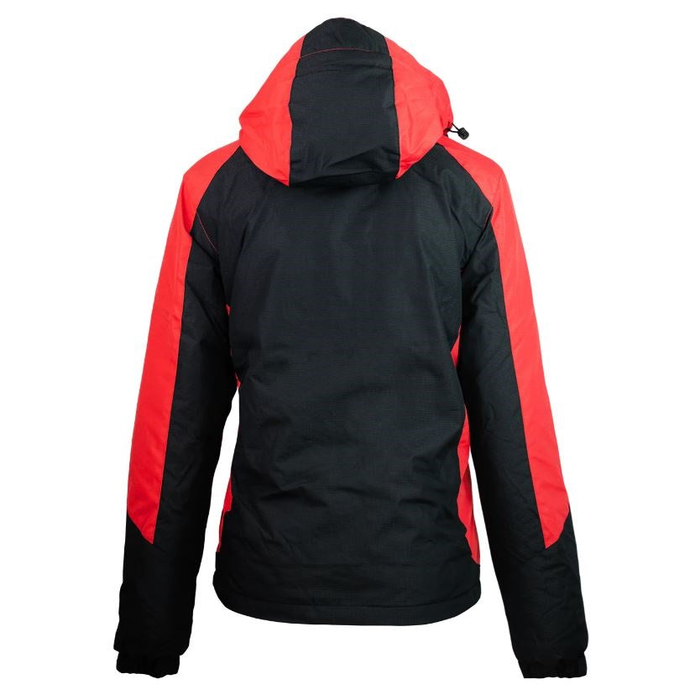 Aussie Pacific N2518 Napier Ladies Jacket, black with red, rear view