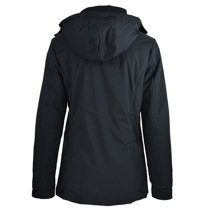 Rear view, black, Aussie Pacific N2519 Parklands Lady Jacket