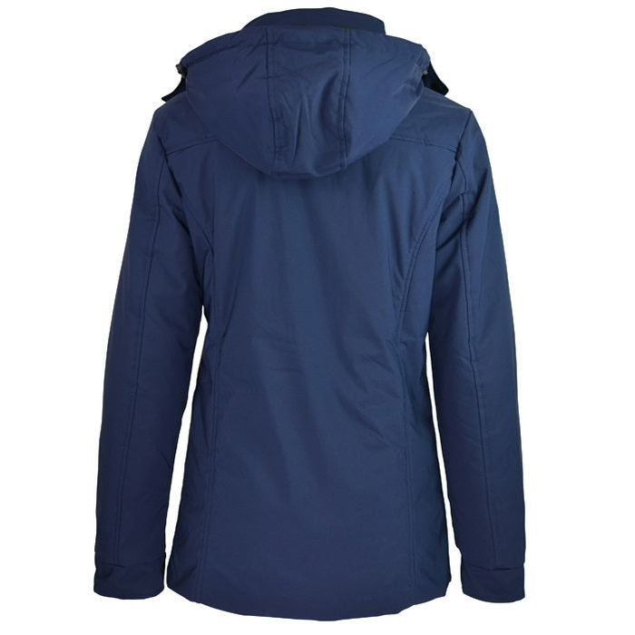 Back view, navy blue, Aussie Pacific N2519 Parklands Lady Jacket