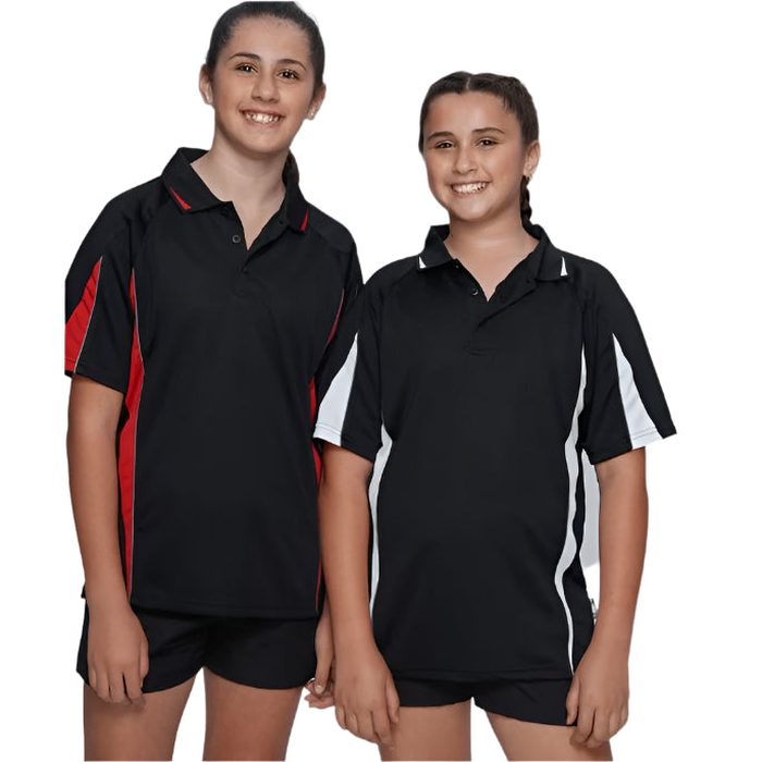 Aussie Pacific N3304 Kids Eureka Polo, model front view