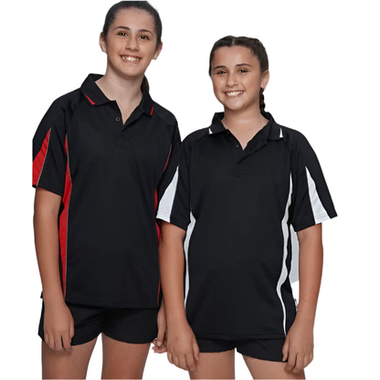 Aussie Pacific N3304 Kids Eureka Polo, model front view