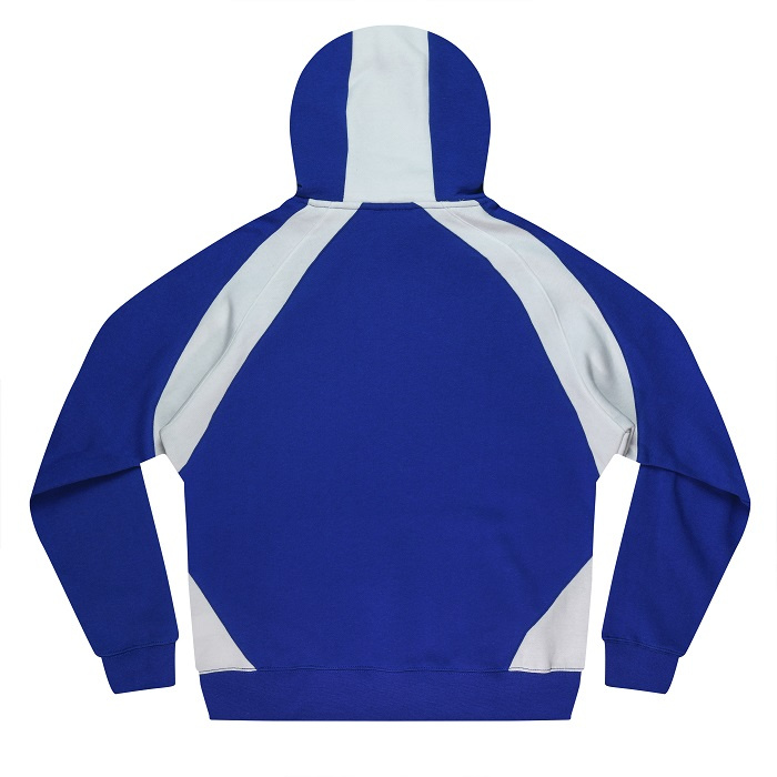Aussie Pacific N3509 Huxley Kids Hoodies, royal ashe white, rear view