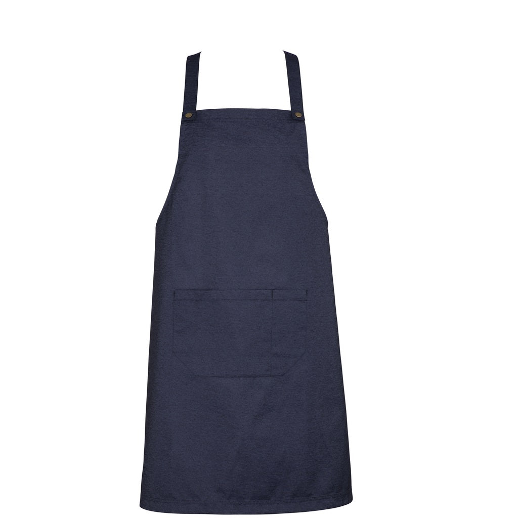 Biz Collection BA54 Urban Apron - Blue Denim - Product View