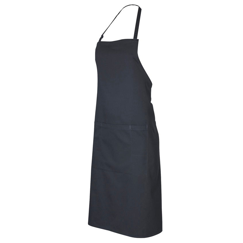 Biz Collection BA95 Bib Apron - Charcoal - Product View