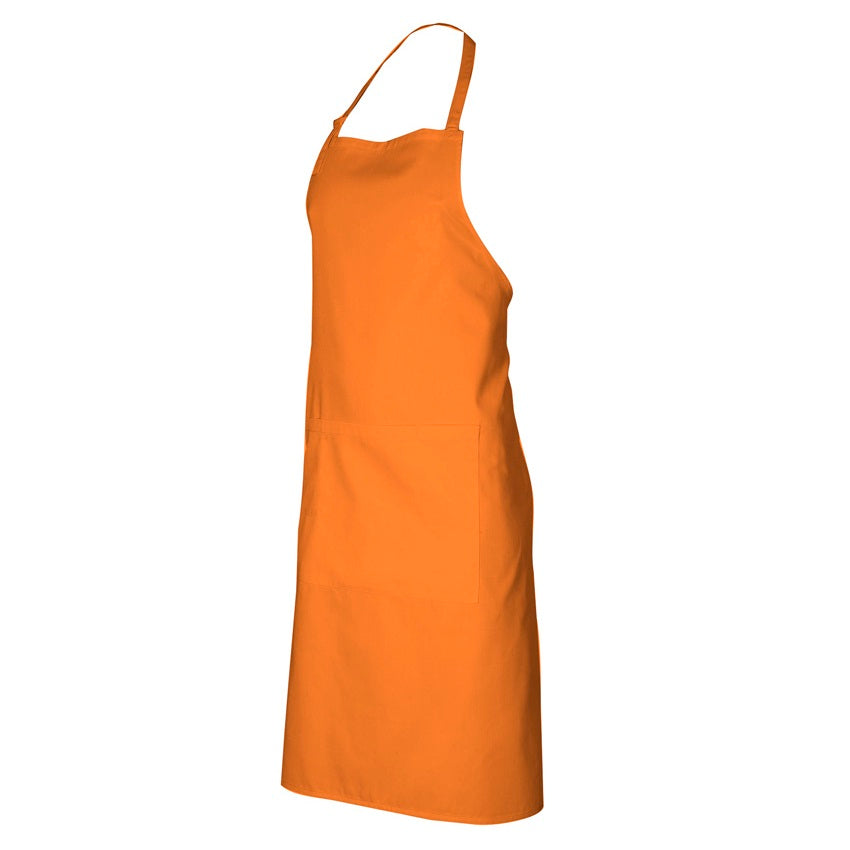 Biz Collection BA95 Bib Apron - Orange - Product View