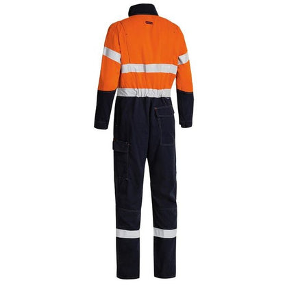 Bisley BC8086T Tencate Tecasafe® Plus 700 Taped Two Tone HiVis Engineered FR Vented Coverall