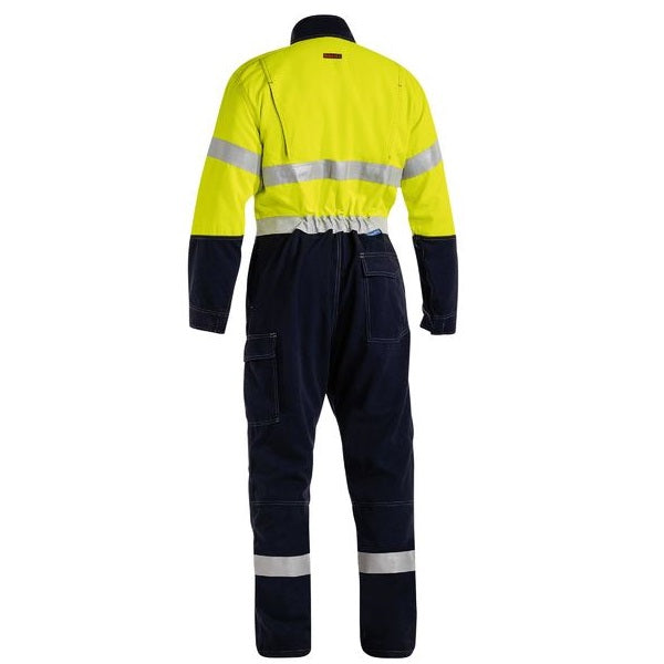 Bisley BC8086T Tencate Tecasafe® Plus 700 Taped Two Tone HiVis Engineered FR Vented Coverall