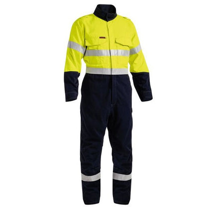 Bisley BC8086T Tencate Tecasafe® Plus 700 Taped Two Tone HiVis Engineered FR Vented Coverall