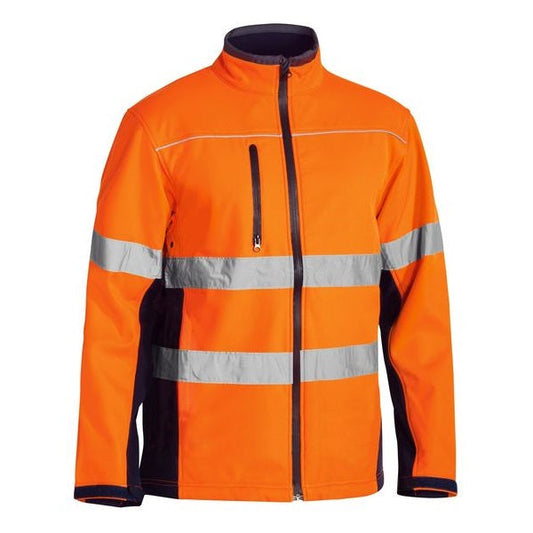 Bisley BJ6059T Soft-Shell Jacket With 3M Reflective Tape