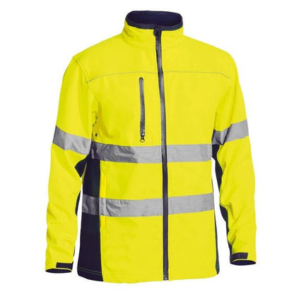 Bisley BJ6059T Soft-Shell Jacket With 3M Reflective Tape