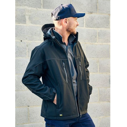 Bisley BJ6570 Flex And Move Hooded Soft Shell Jacket