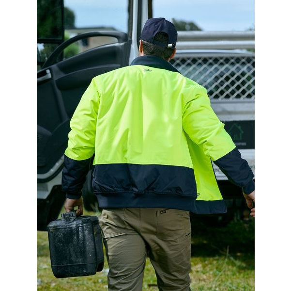 Bisley BJ6730 2-Tone HiVis Bomber Jacket