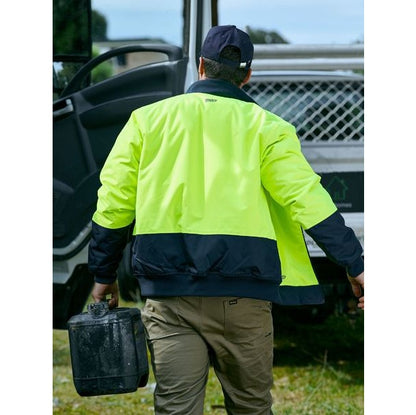 Bisley BJ6730 2-Tone HiVis Bomber Jacket