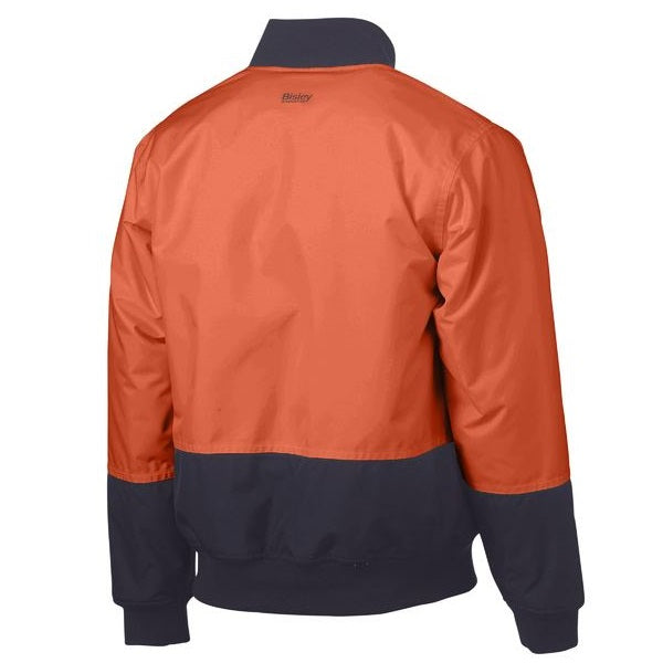 Bisley BJ6730 Two Tone HiVis Bomber Jacket