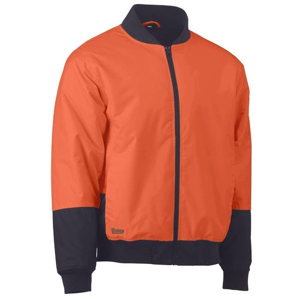 Bisley BJ6730 Two Tone HiVis Bomber Jacket