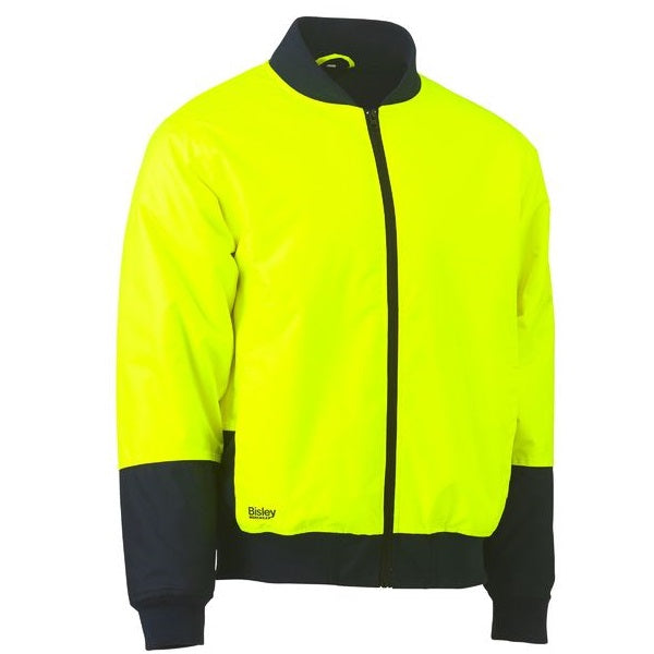 Bisley BJ6730 Two Tone HiVis Bomber Jacket