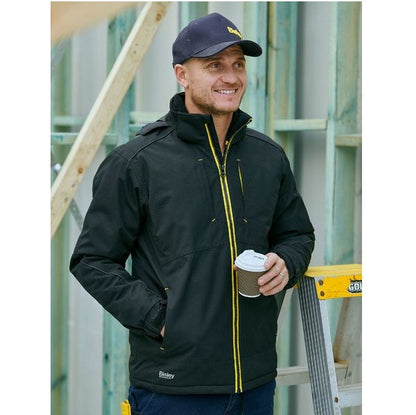 Bisley BJ6943 Flex and Move Heavy Duty Wet Weather Dobby Jacket