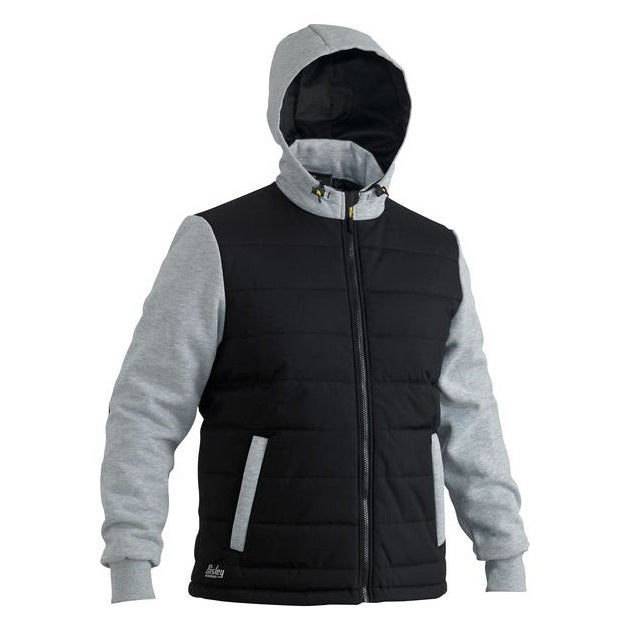 Bisley BJ6944 Flex&Move™ Contrast Puffer Fleece Hoodie