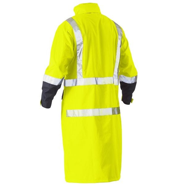 Bisley BJ6961T HiVs Long Rain Coat Taped