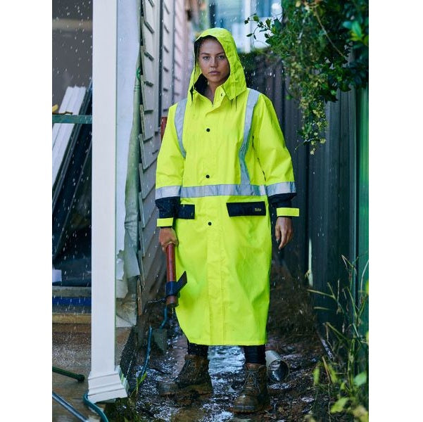 Bisley BJ6961T HiVs Long Rain Coat Taped