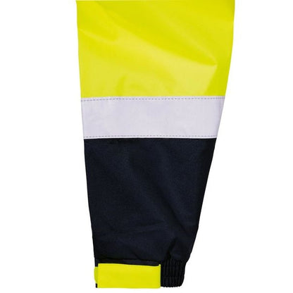 Bisley BJ6966T Two Tone Taped HiVis Rain Shell Jacket