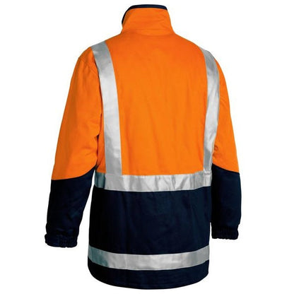 Bisley BJ6970T 3M Taped HiVis 3-in-1 Drill Jacket