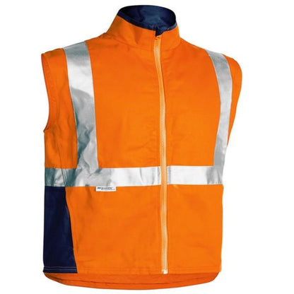 Bisley BJ6970T 3M Taped HiVis 3-in-1 Drill Jacket