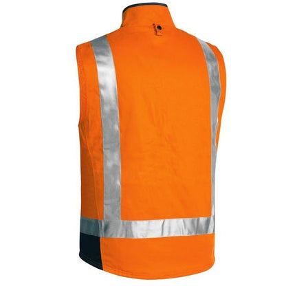 Bisley BJ6970T 3M Taped HiVis 3-in-1 Drill Jacket