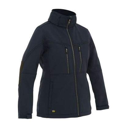 Bisley BJL6570 Womens Flex And Move Hooded Soft Shell Jacket