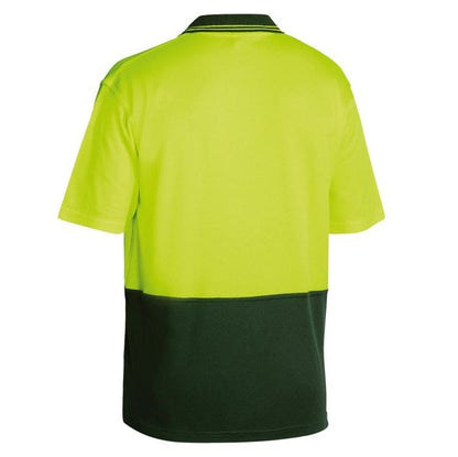 Bisley BK1234 2-Tone HiVis Polo Short Sleeve Shirt