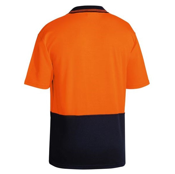 Bisley BK1234 2-Tone HiVis Polo Short Sleeve Shirt