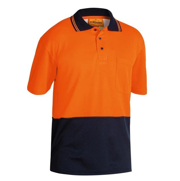 Bisley BK1234 2-Tone HiVis Polo Short Sleeve Shirt